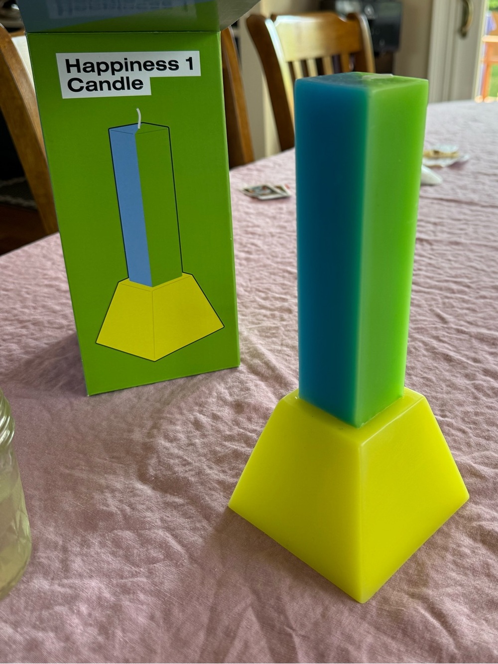NWT Areaware Happiness 1 Candle